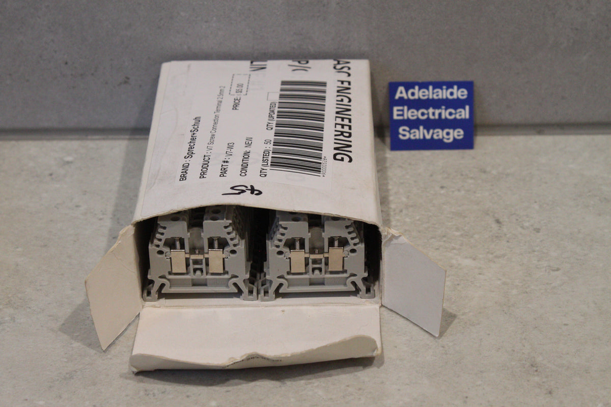 Sprecher+Schuh - V7 Screw Connection Terminal 2.5mm 2 - V7-W3