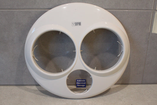 HPM - 3-in-1 2-Lamp Instant Heat Bathroom Heater Fascia Cover