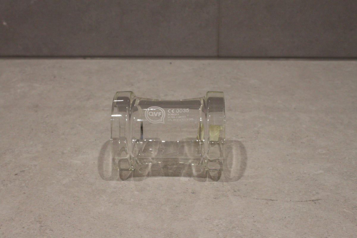 De Dietrich QVF Supra Line Borosilicate Glass Pipe Flanged 100mm L 50mm DN 2PL 05 010 330 N 000