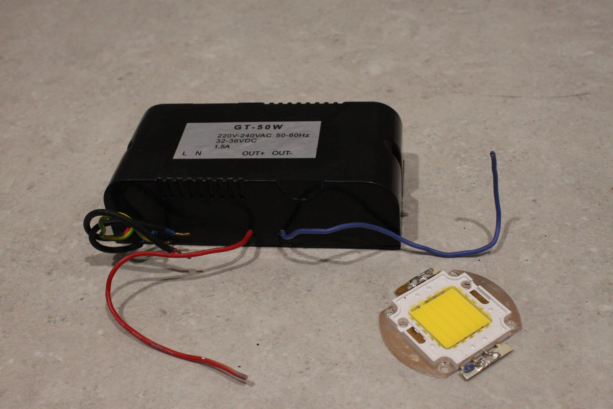 GT-50W LED and LED Driver for LED floodlight 32-36V 1.5A