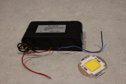 GT-50W LED and LED Driver for LED floodlight 32-36V 1.5A