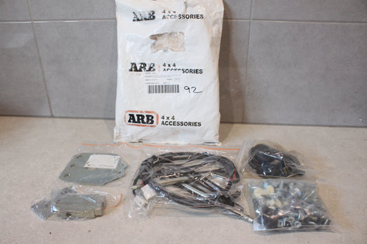 ARB Bull Bar Fitting Kit Toyota LandCruiser 200 Series Opened, Parts As Shown