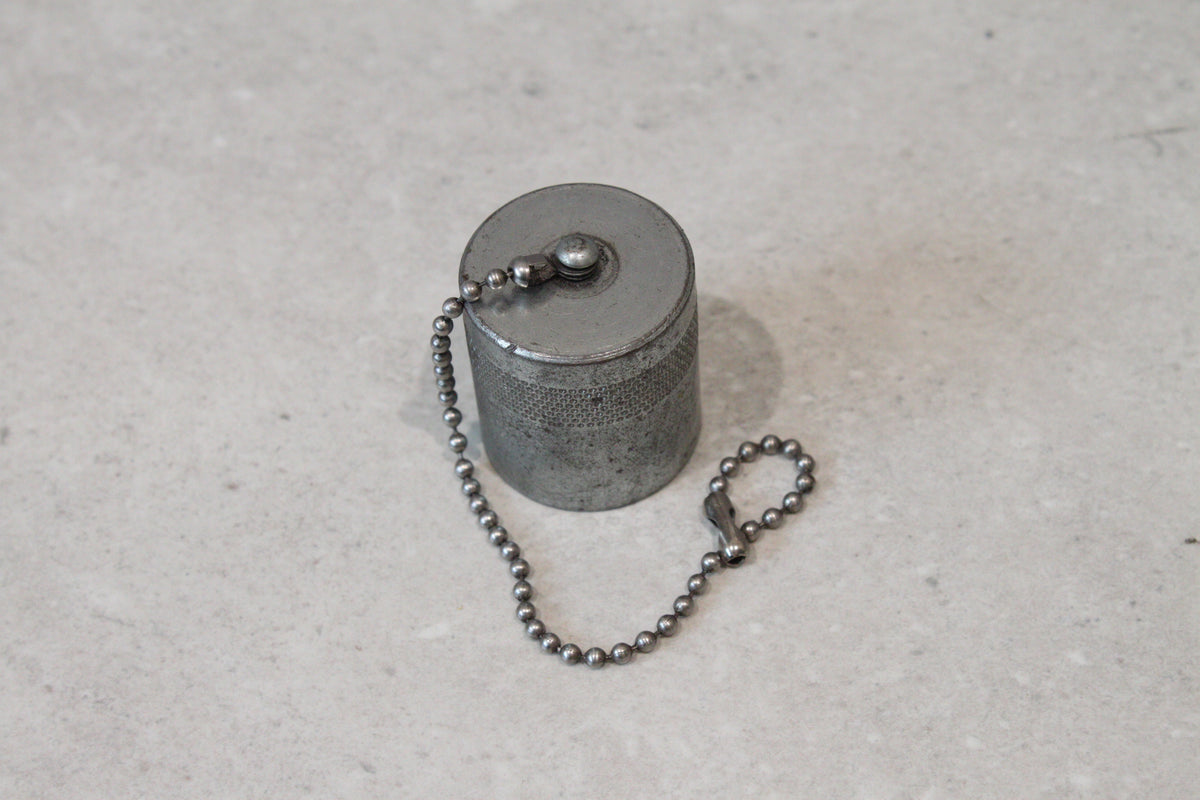 Metal Heavy Duty Threaded Pipe Sealing Cap M30 x 1.5mm