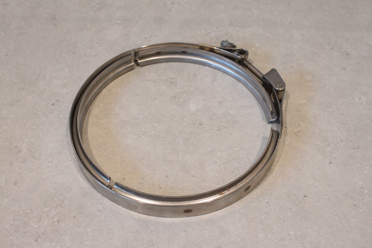 ECS Pipe Clamp ECS 086182 225mm Pump Hose Clamp Stainless Steel