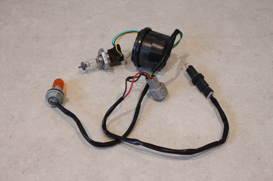 NISSAN Headlight wiring harness with Globes 6 Pin