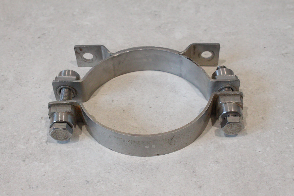 Heavy Duty Pipe Clamp 316SS W5 108 125mm Hole Spacing