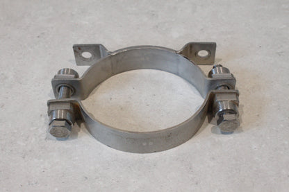 Heavy Duty Pipe Clamp 316SS W5 108 125mm Hole Spacing