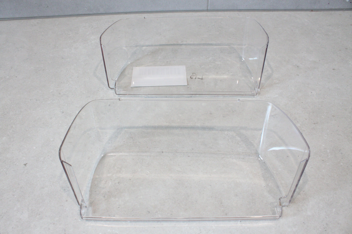 Fisher and Paykel E381T Kit Cover Door Shelf Clear LH & RH 315017