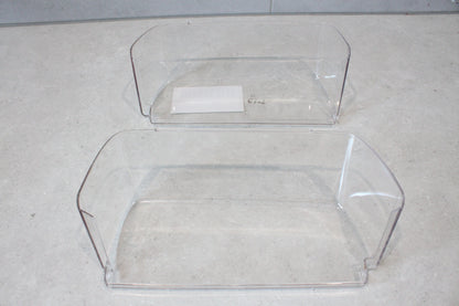 Fisher and Paykel E381T Kit Cover Door Shelf Clear LH & RH 315017