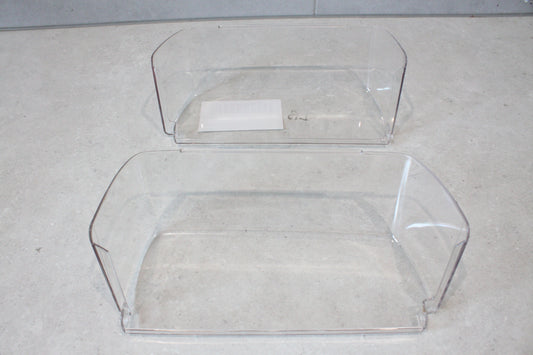 Fisher and Paykel E381T Kit Cover Door Shelf Clear LH & RH 315017