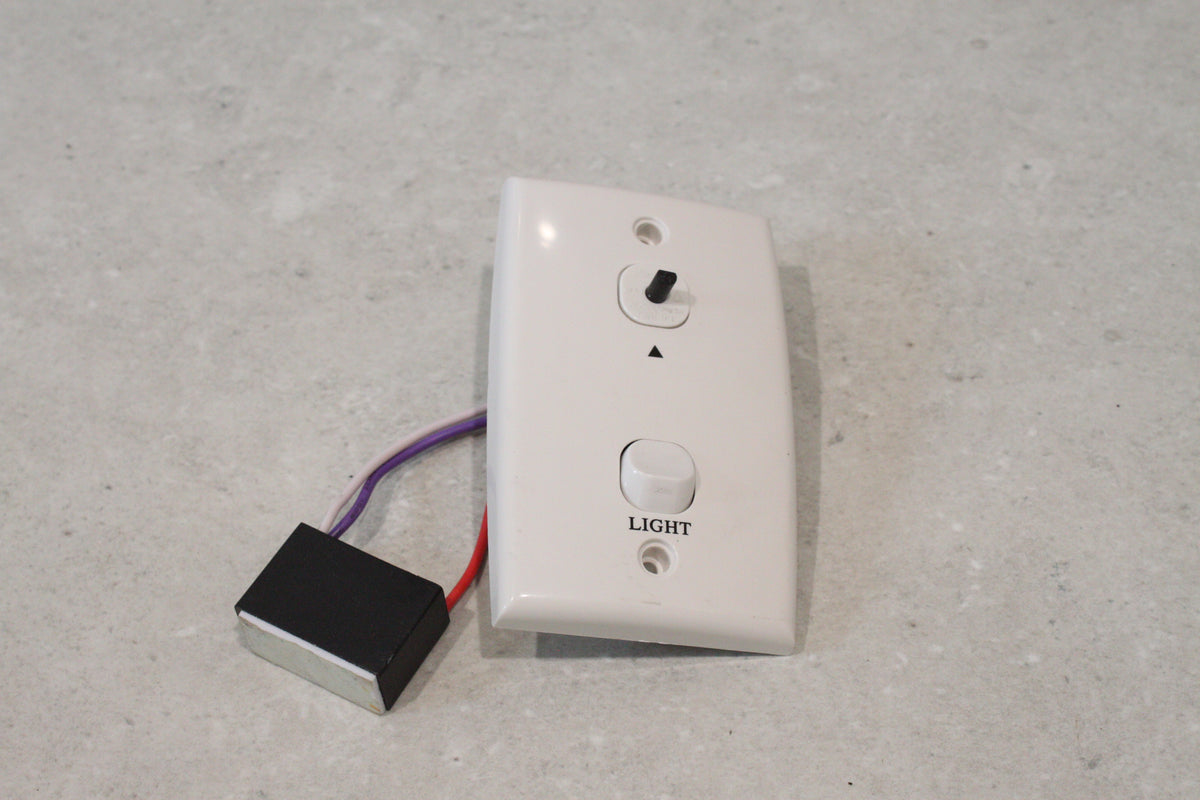 LUCCI Fan Wall Controller 3 Speed With Capacitor- No Knob