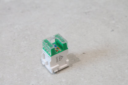 Clipsal Actassi RJ45 Jack Mech 30 Series 30RJ45SMA6C-WE