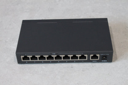 TP-LINK 9-Port 10/100Mbps Desktop Switch with 8-Port PoE+ TL-SF1009P