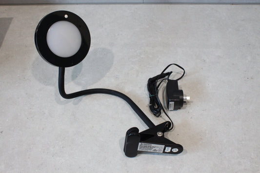 Mercator Chester LED Clip on Clamp Adjustable Reading Lamp AUL1113