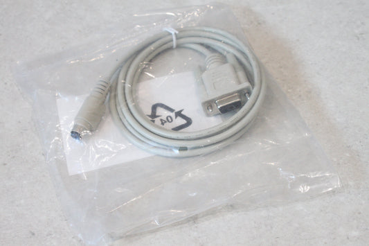 D-sub 9 Pin DB9 Female to Mini Din 6 Pin RS232 Serial Communication Cable