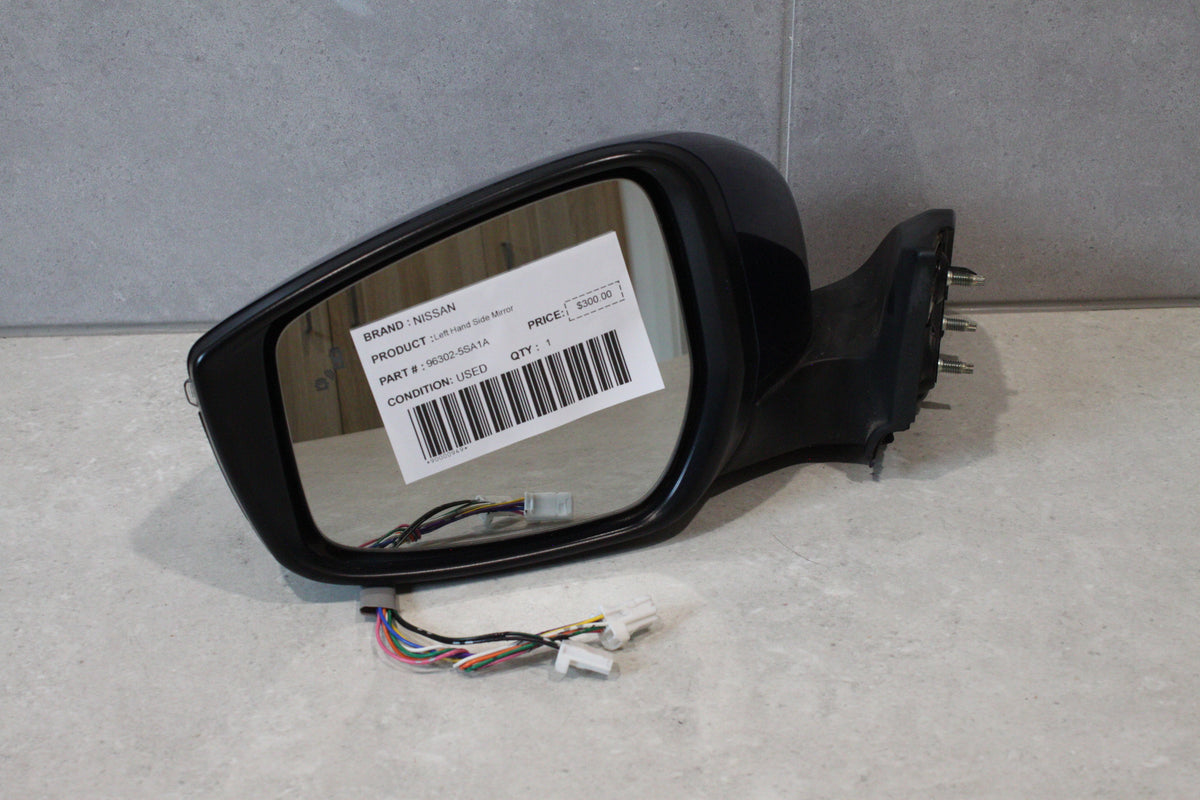 NISSAN Left Hand Side Mirror 96302-5SA1A