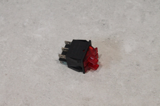 SOKEN RK1-22 16A/250VAC 6Pin Double Button Rocker Switch Red Light
