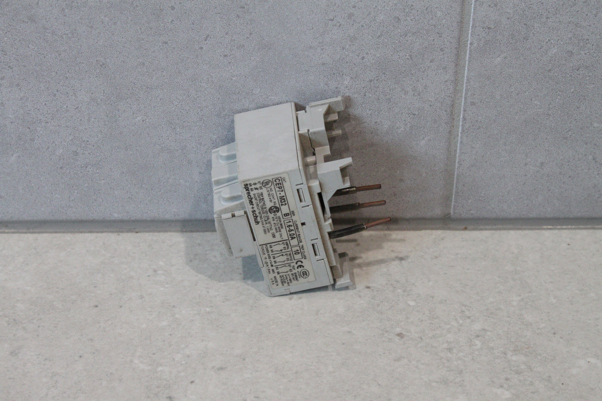 SPRECHER & SCHUH OVERLOAD RELAY 1.6-5.0A CEP7-M32