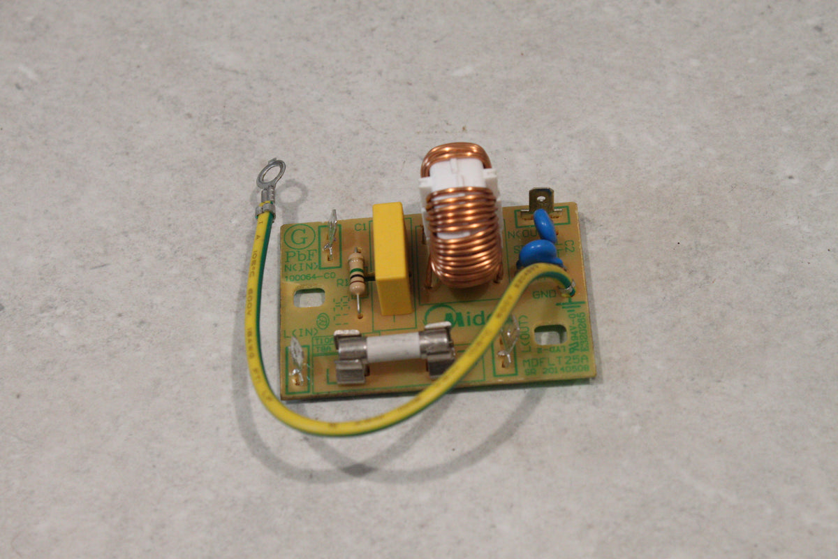 Contempo EM720CRL(F)-PM Microwave Power Noise Filter Board with Fuse MDFLT25A
