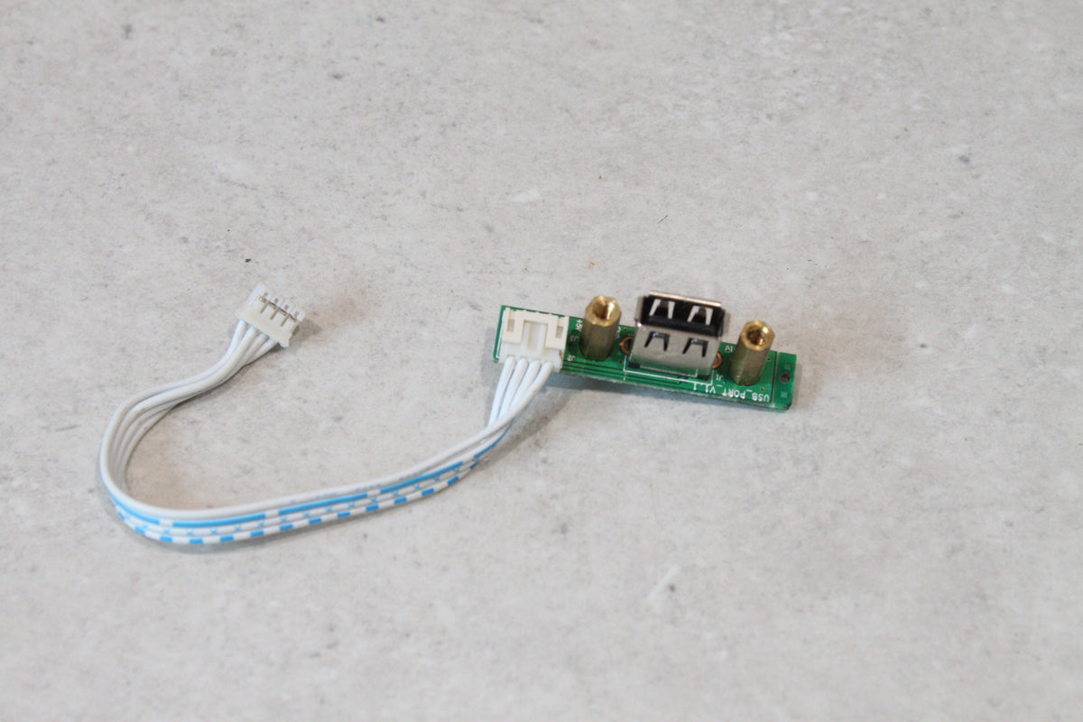Phoenix LTV1910D TV Internal USB Port Sub-Board & Wiring Harness F193079-B