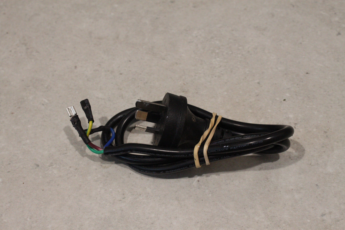 3-Core Flex Plug with Female Spade Crimp Terminals