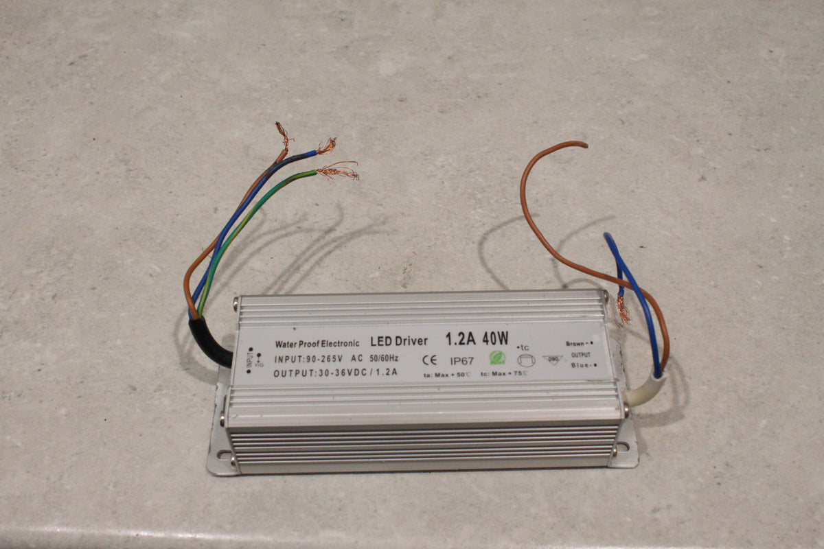Generic LED Driver 1.2A 40W IP67 30-36VDC