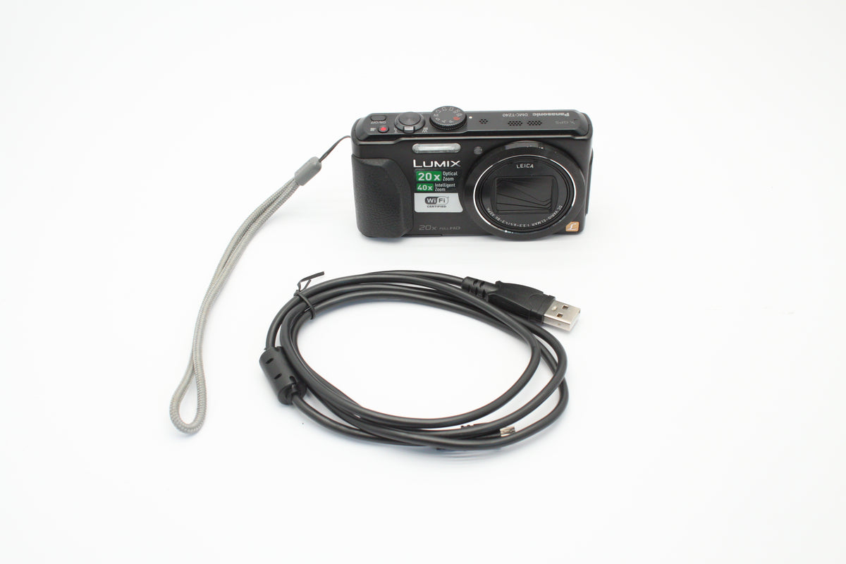 Panasonic Lumix Compact Digital Camera + Charger & Brand New Battery DMC-TZ40