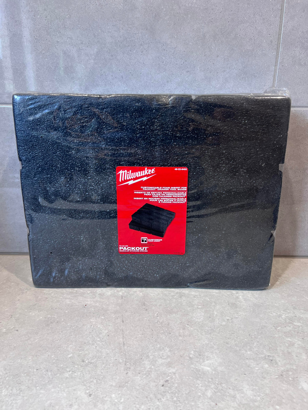Milwaukee Packout Drawer Customizable Foam Insert 48-22-8452
