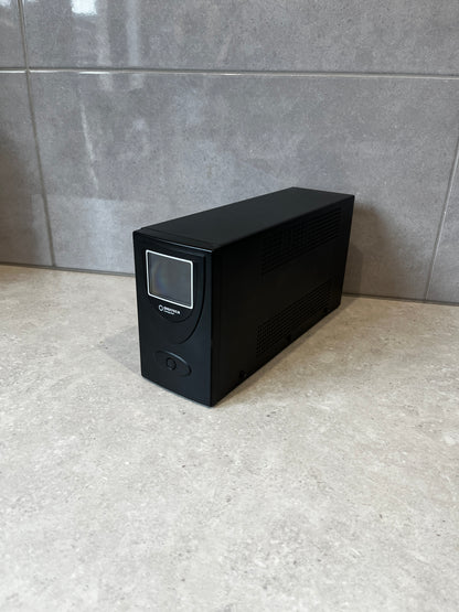 650VA/390W Line Interactive UPS with LCD and USB -New Battery!