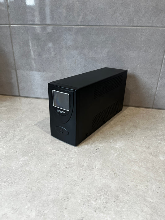 650VA/390W Line Interactive UPS with LCD and USB -New Battery!