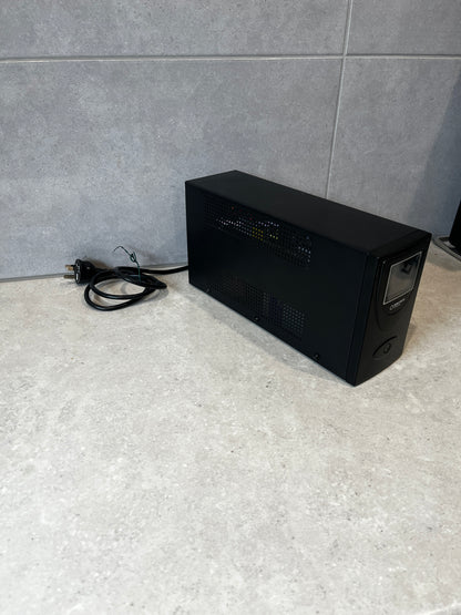 650VA/390W Line Interactive UPS with LCD and USB -New Battery!