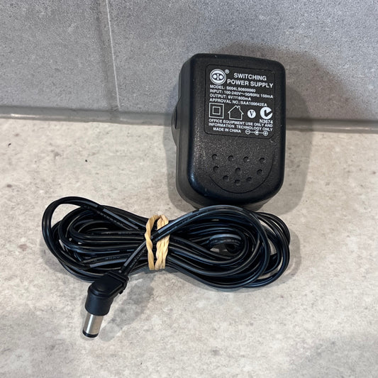 6V DC 600mA SWITCHING POWER SUPPLY S004LS0600060