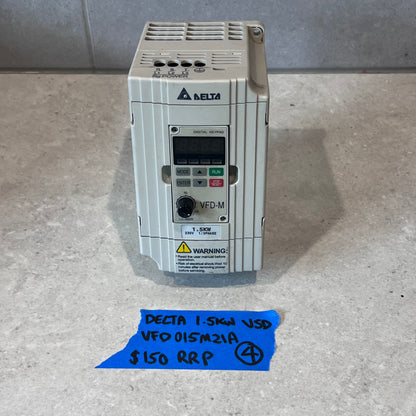 DELTA 1.5kW VSD VFD015M21A