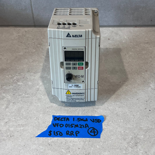 DELTA 1.5kW VSD VFD015M21A