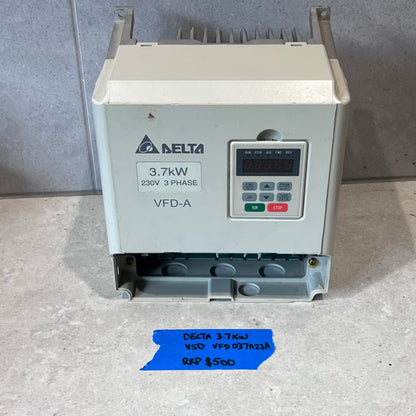 DELTA 3.7kW 230V 3 PHASE VSD VFD037A23A