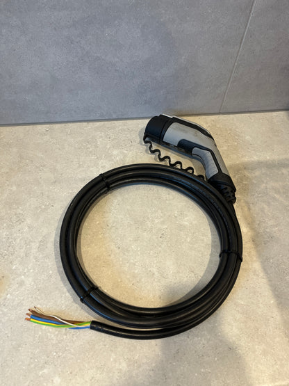 Phoenix Contact EV-T1G3K-1AC32A-7,0MES-WBX3 Type 1 Charging Cable Flylead