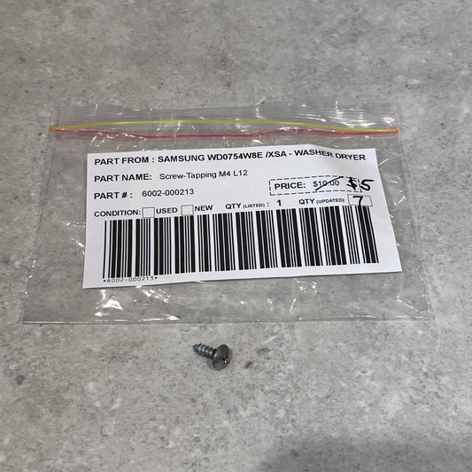 Screw-Tapping M4 L12 - 6002-000213