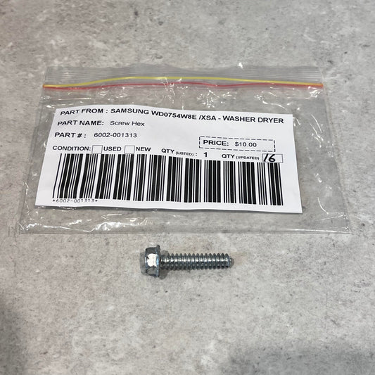 Screw Hex - 6002-001313