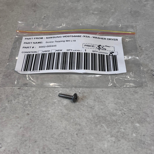 Screw-Tapping M4 L18 - 6002-000445