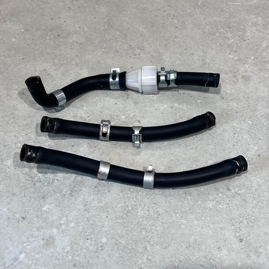 Detergent Drawer Hoses Set of 3 + Check Valve - AES-DETHOSE-01
