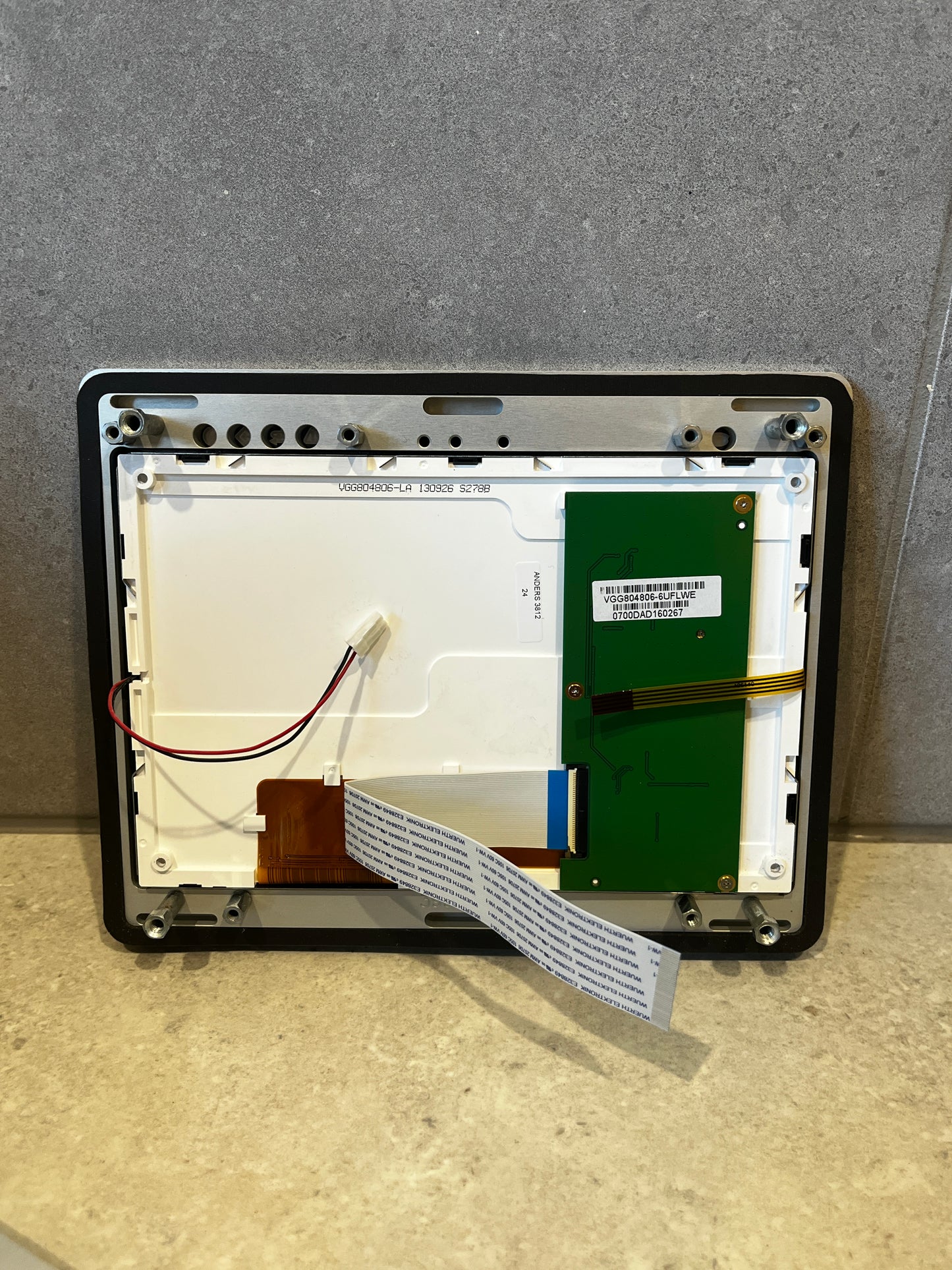 7 INCH LCD DISPLAY Screen Panel VGG804806-LA with Touch Panel Digitizer HMI