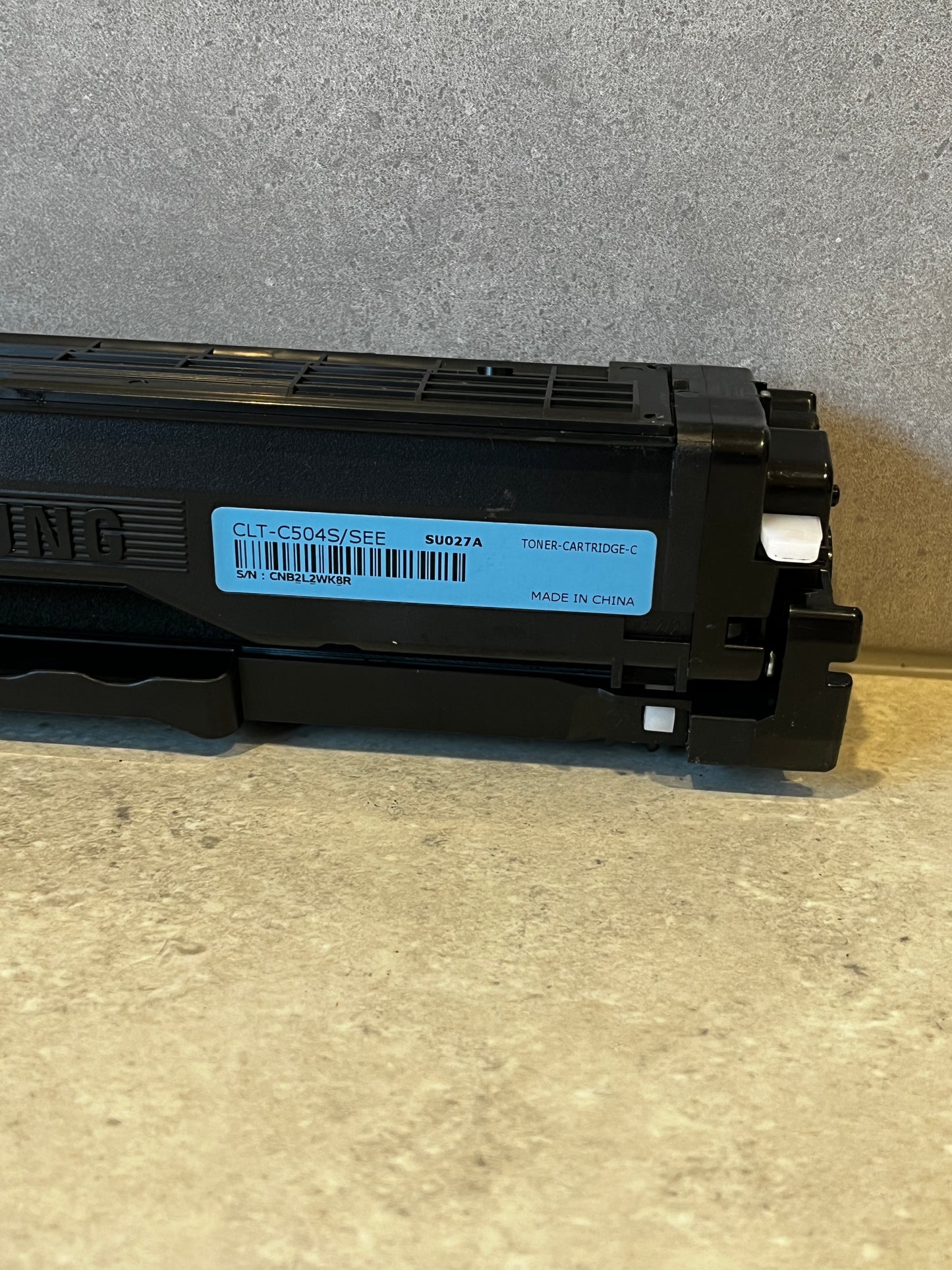 Genuine Samsung CLT C504S Toner Cartridge (Cyan)