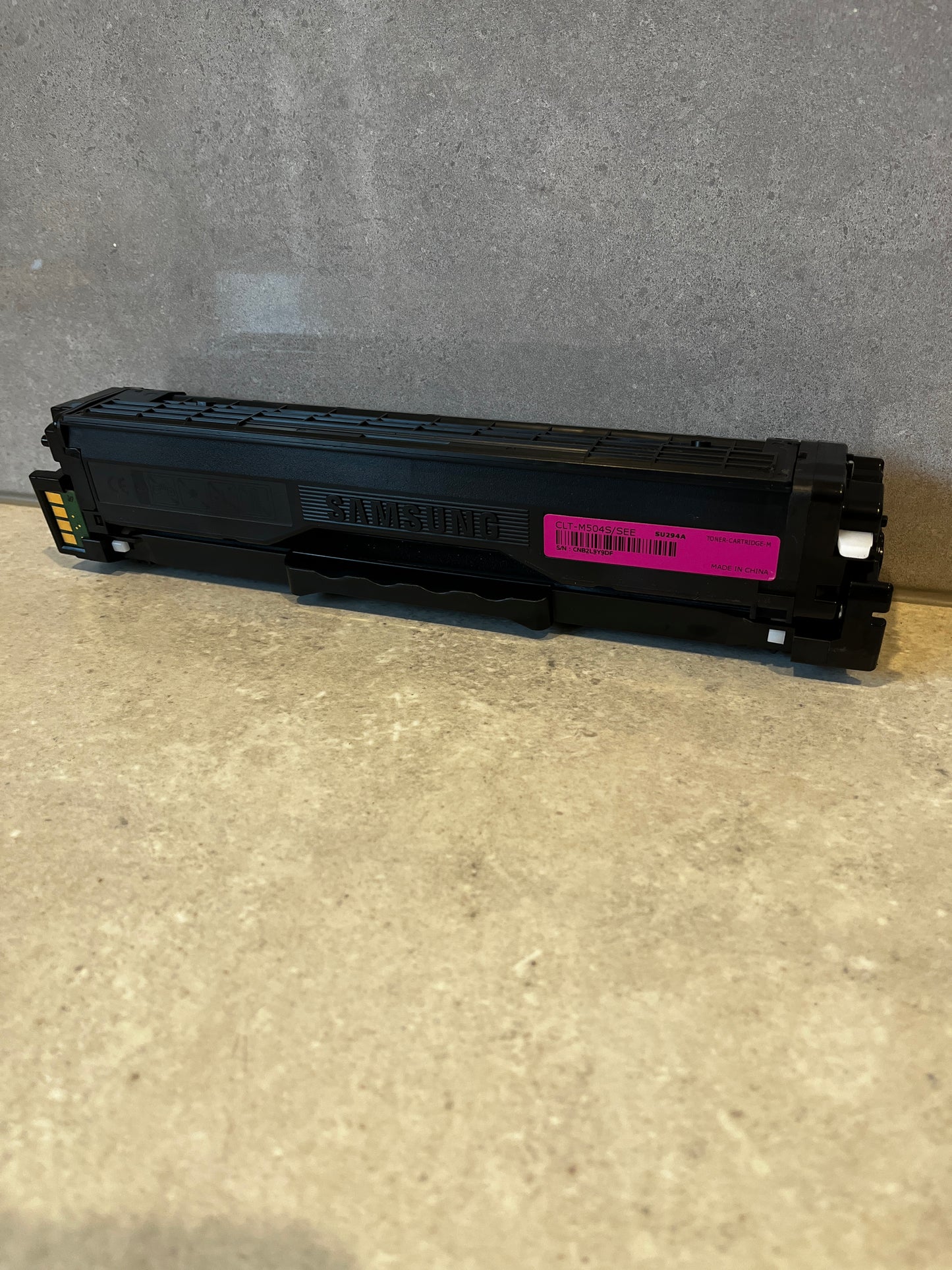 Genuine Samsung CLT M504S Toner Cartridge (Magenta)