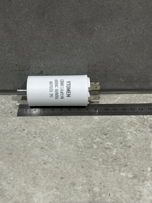 14µF, 450V AC Start/Run Capacitor (CBB60) Suit Motor Pump Spa, Pool , Fan M8 Screw
