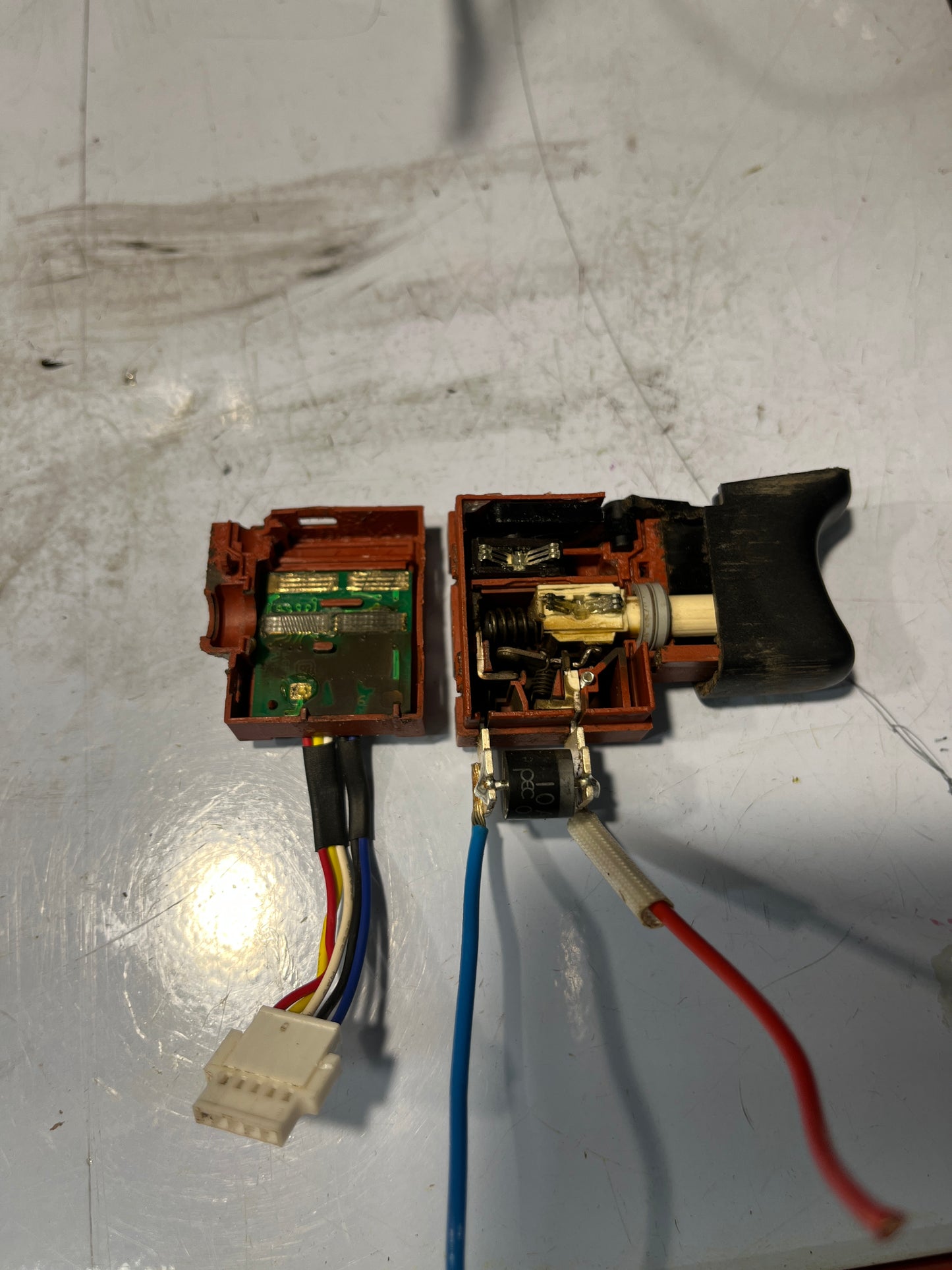 Dewalt DCS388 Reciprocating Saw Trigger Switch Mechanism