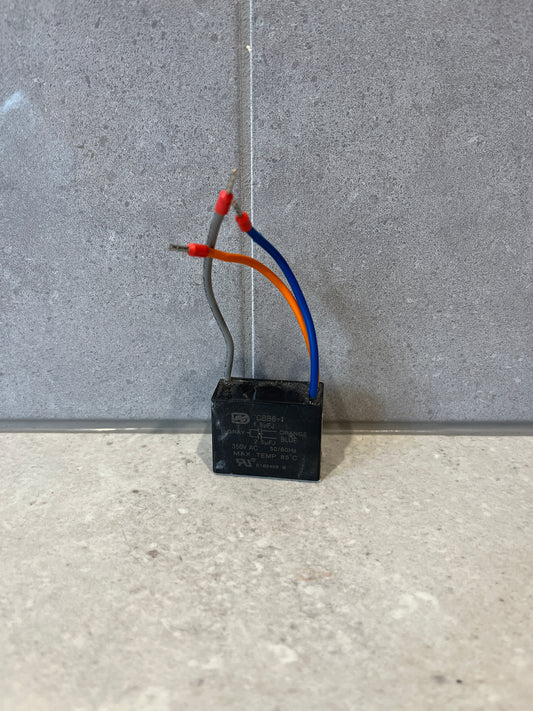 CBB61 Ceiling Fan Capacitor 3 wire 1.5uf 2.5uf Motor start V2