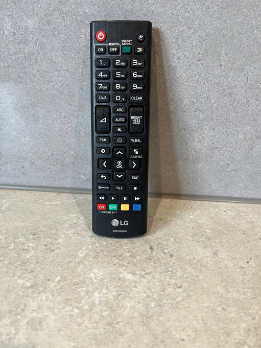 Genuine LG AKB76039803 LCD TV Remote Control For commercial LCD