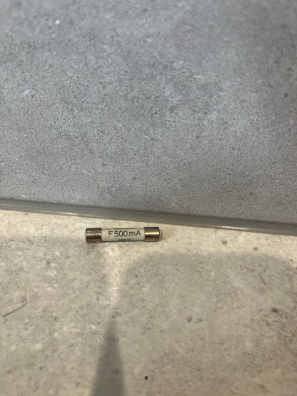Kyoritsu 3132A / 1009 SIBA Fuse 600V 500mA 32mm