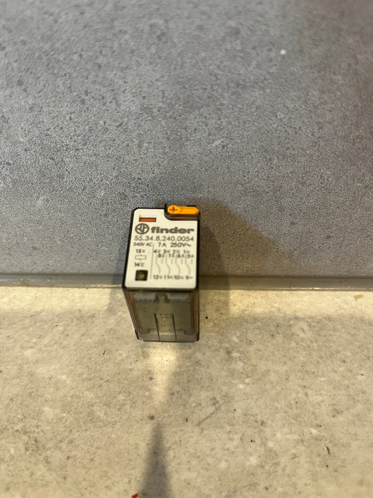 FINDER 55.34.8.240.0054 Relay 240VAC Four pole Double throw. 7A