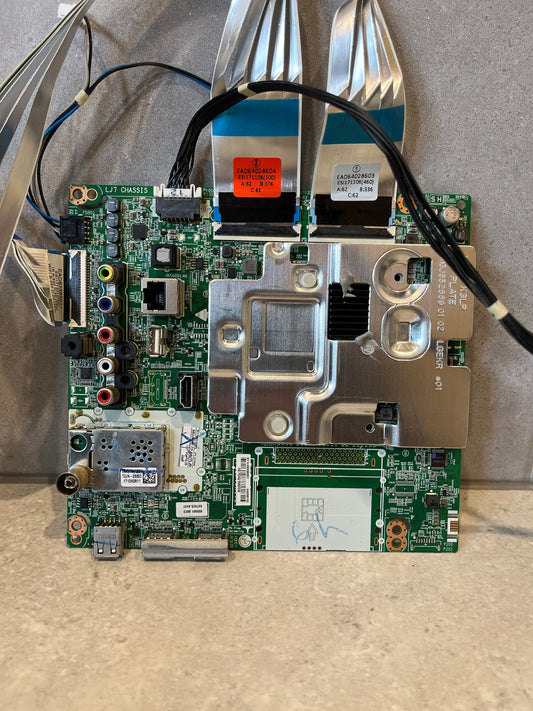 LG TV 55UJ634T Main board EAX67133404 EAT64659102 Display